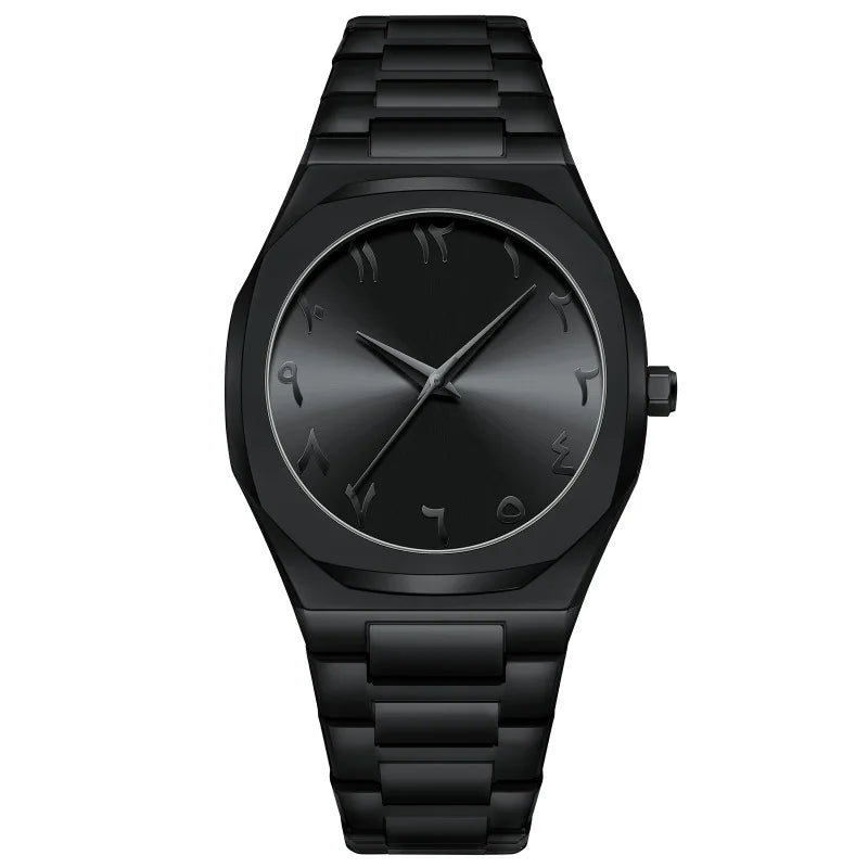 Aura Noir™ Classic Black Minimalist Watch