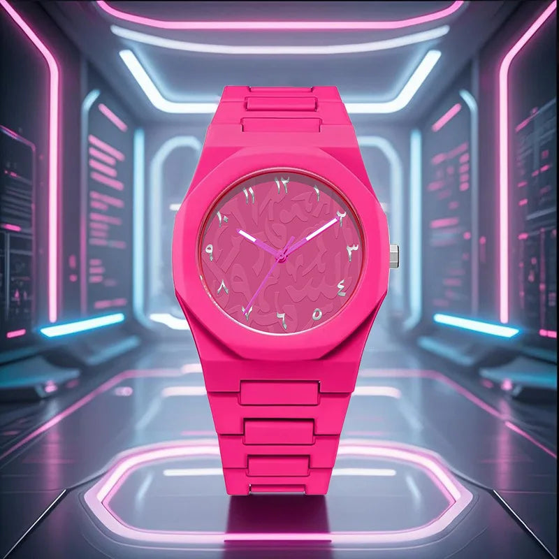 Aura Noir Eclipse Minimalist Watch